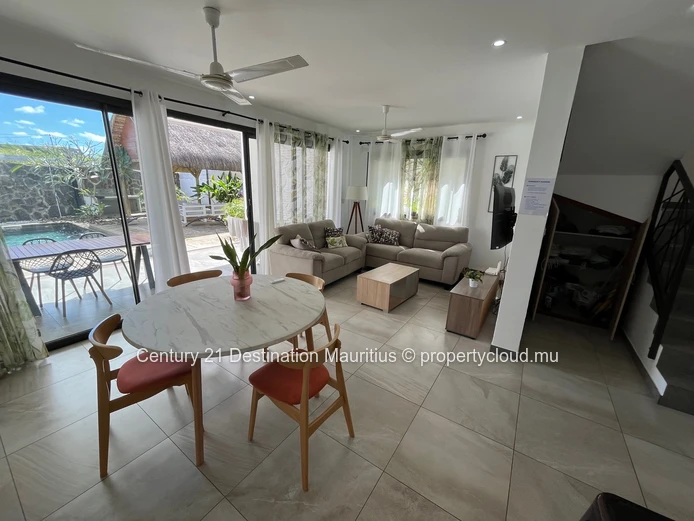 3-Bedroom Furnished Villa | Salt Water Pool | Chemin 20 Pieds Grand Baie | Accessible To Foreigners Pds