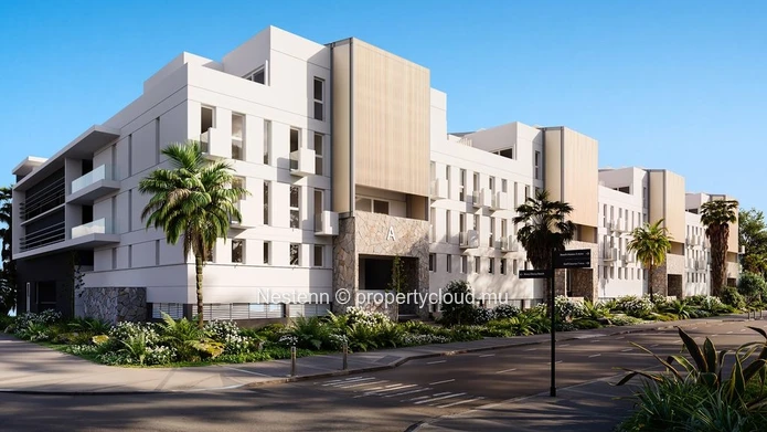 Modern 2-bedroom apartment in Péreybère, PDS residence, ground floor, fully equipped kitchen, automated garage, near ...
