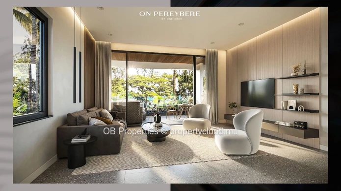 Appartement de 2 Chambres à Deux Pas de la Plage de Pereybere
