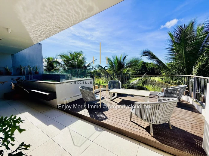 Penthouse for sale – At Mont Choisy Golf Club – Mauritius – Golf course view – 2 bedrooms – Luxury residence