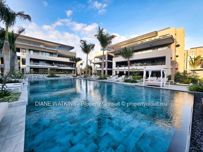 Furnished 2-Bedroom Apartment with Swimming Pool for Rent in Mont Choisy