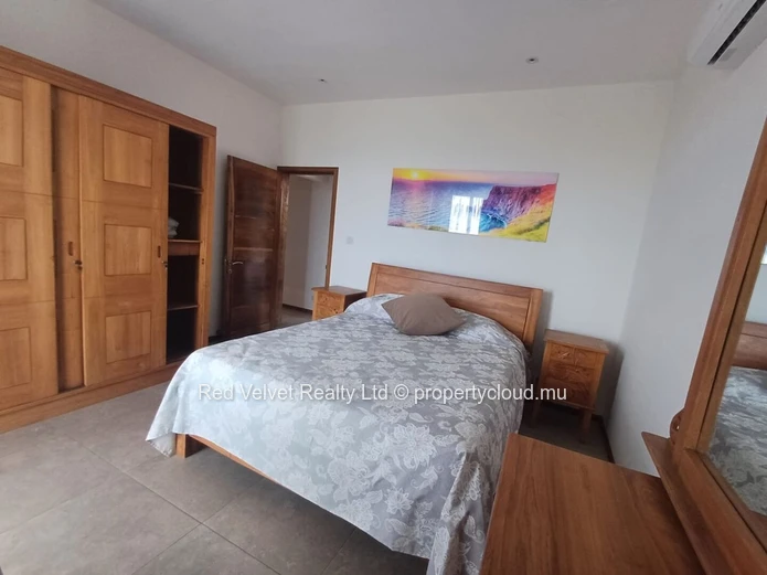 Appartement de 3 chambres à louer à Flic en Flac | Vue panoramique sur la mer