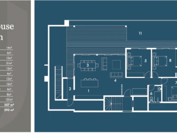 Appartement de 3 Chambres