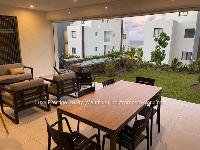 Appartement de Luxe en Front de Mer – 3 Chambres | Rez-de-Chaussée | Eastern Blue, Poste Lafayette | Vue Océan