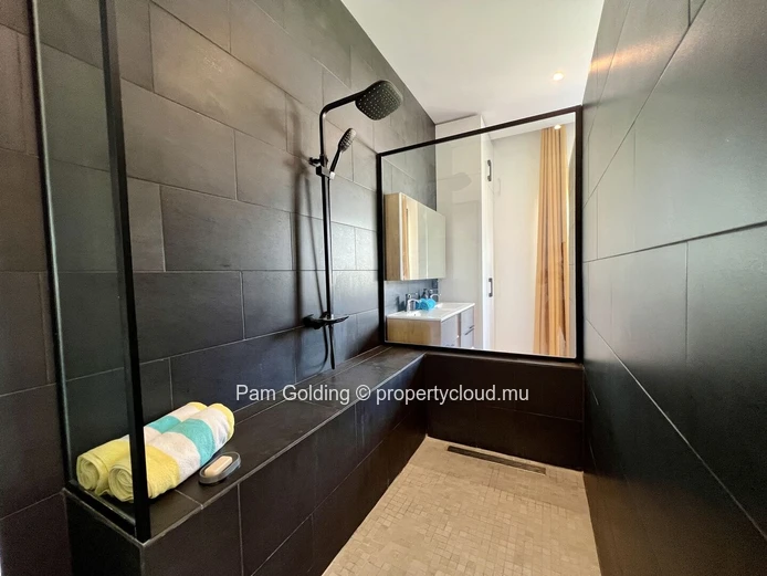 3-Bedroom Penthouse in Central Tamarin - Private Plunge Pool with Sea & Mountain Views