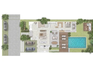 Villa de 4 Chambres