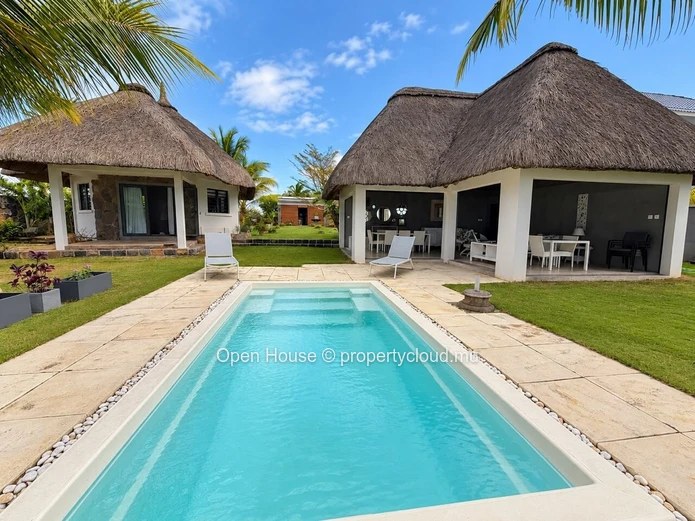 Waterfront 3-Bedroom Villa for Rent in Grand Baie with Private Pool