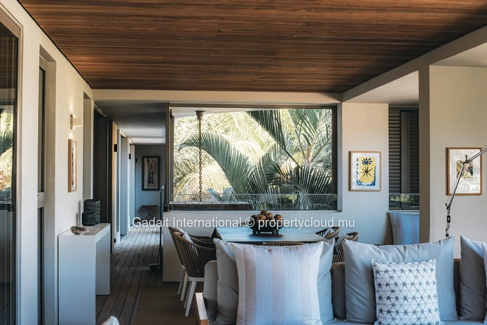 Luxury Beachfront Penthouse for Rent – West Coast, Mauritius