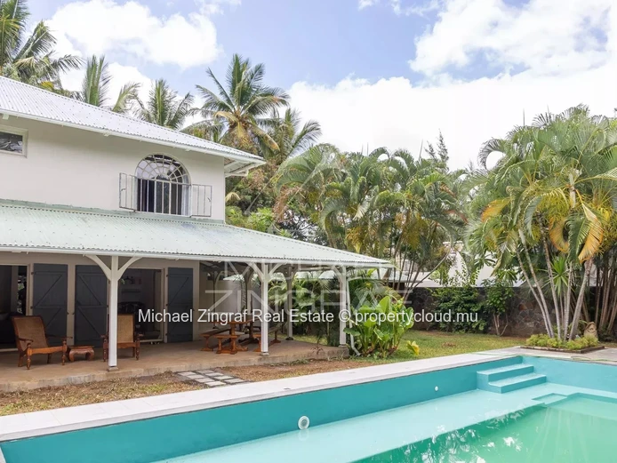 Villa unique de 5 chambres de charme à Pointe aux Canonniers