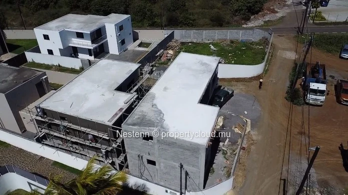 Villa moderne de 3 chambres en construction