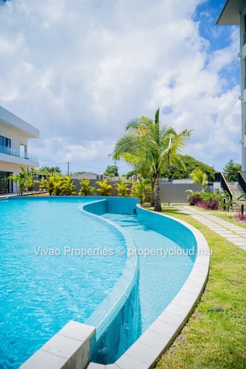 Appartement 2 chambres accessible aux non-mauriciens avec piscine à vendre à Péreybère