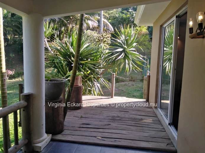 Maison meublée 2 ch à Chamarel — jardin tropical, terrasse
