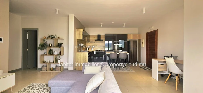 To rent: This charming contemporary furnished and equipped apartment of 108 m² in Moka
