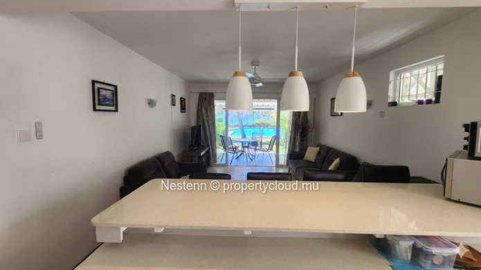 Beachfront Villa with sea view of 3 bedrooms