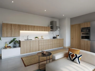 Appartement de 3 Chambres