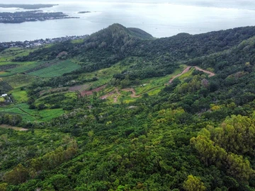 Summit Serenity: Prime Mountain Land with Panoramic Sea Views