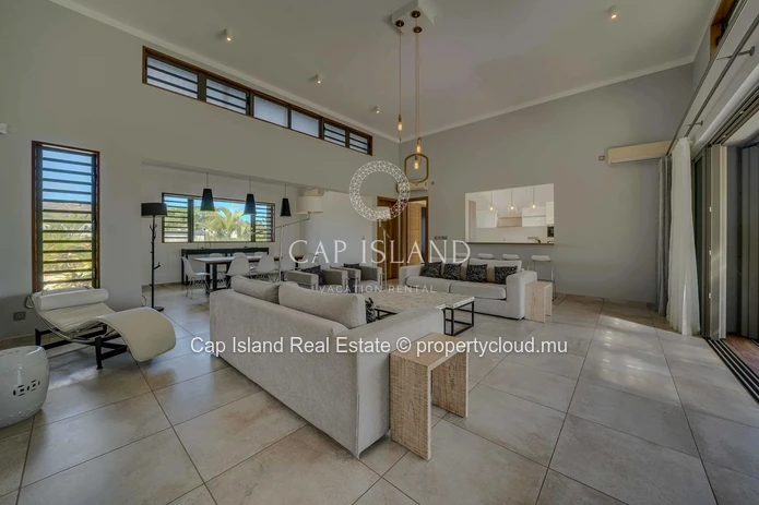 Villa 4 chambres plein pied et son jardin tropical