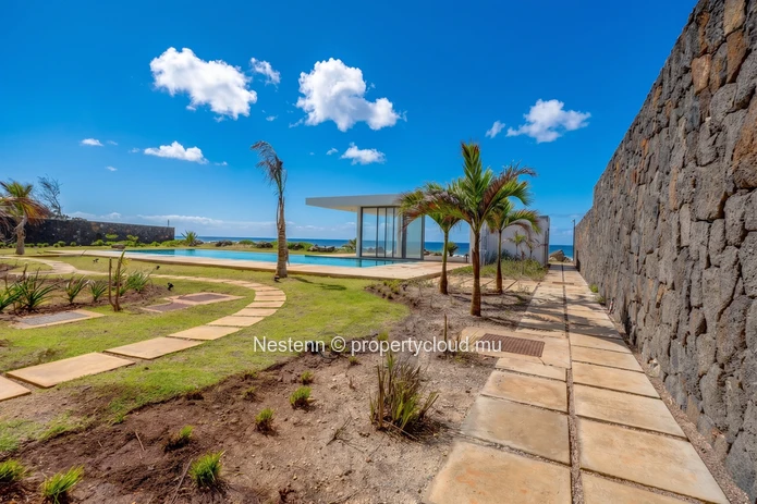 3-bedroom apartment in a seaside residence.