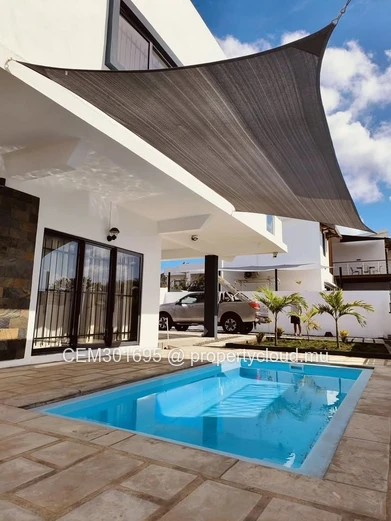 Brand-New 3-Bedroom House with Pool & Open Terrace for Rent in Trou aux Biches