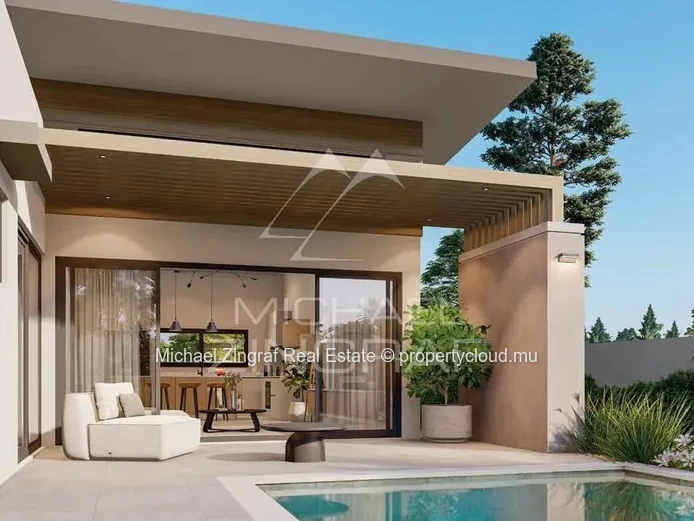 Île Maurice – Élégante villa de 3 chambres à Grand Baie