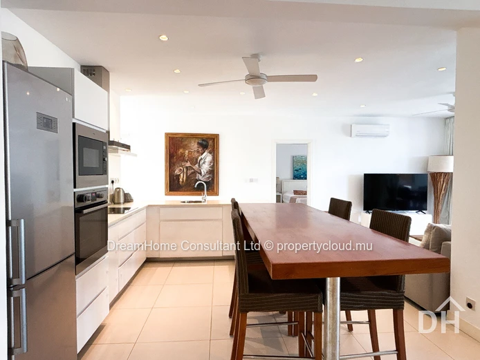 Appartement de luxe 4 chambres au bord de l'eau à louer à La Balise Marina, Rivière Noire