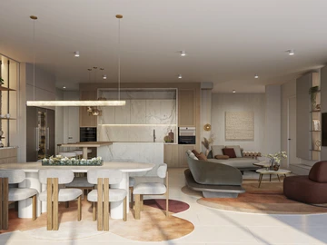 Appartement de 3 Chambres
