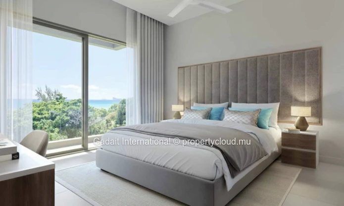 Appartement 3 Chambres – Luxe, Espace et Vue Panoramique à Pointe aux Canonnier