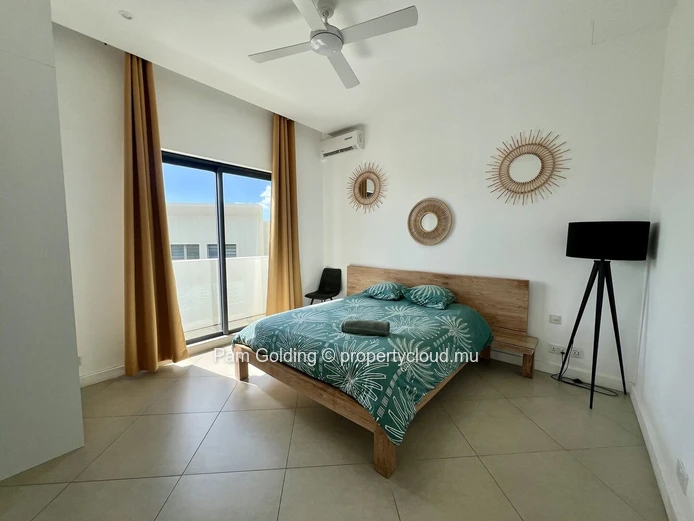 3-Bedroom Penthouse in Central Tamarin - Private Plunge Pool with Sea & Mountain Views