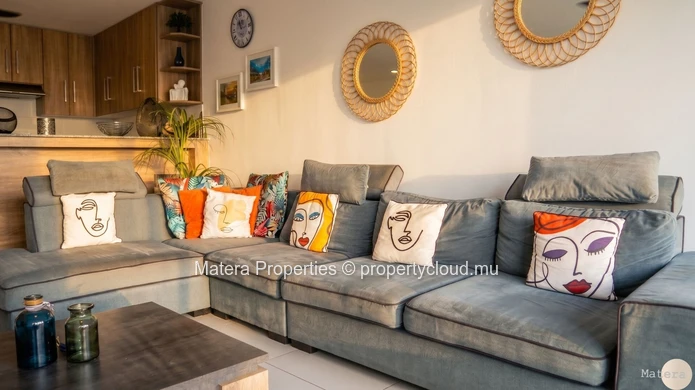Townhouse de 3 chambres décorée avec goût à Flic en Flac