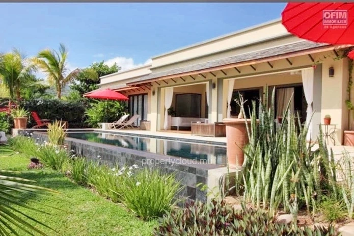 Black River sales of a luxury IRS villa accessible to foreigners 3 bedrooms of 345M2 and on 2207m2 of land.
