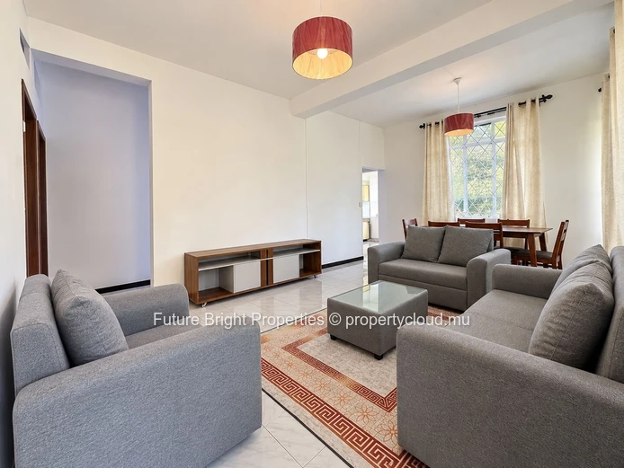 Maison meublée de 4 chambres en rez-de-chaussée à louer à Beau Bassin