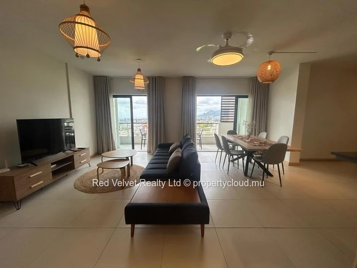 Appartement de luxe de 3 chambres à louer à Sodnac, Quatre Bornes