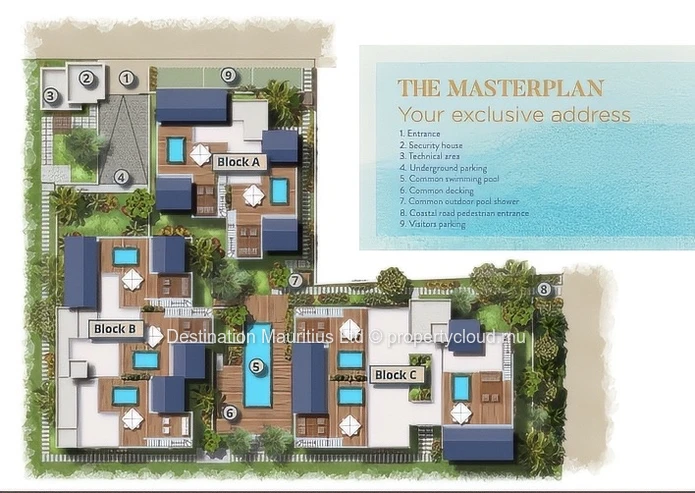 2BEACH RESIDENCES — DESTINATION MAURITIUS  ONLY 1 UNIT LEFT — 2 BED / 2 BATH, 110.8 m² — USD 417,000. SOLD OUT.
