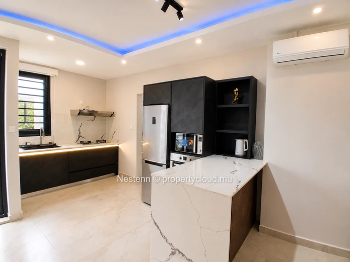 Modern 2-bedroom apartment + office