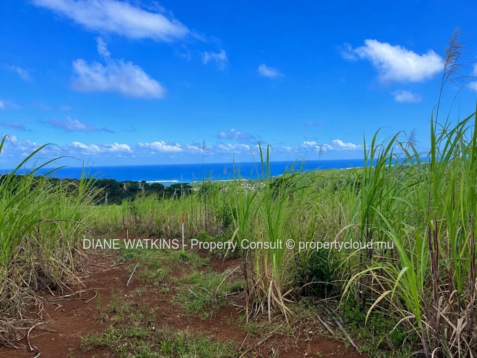 FOR SALE | 2,575 m² agricultural land in Baie du Cap with sea and mountain views