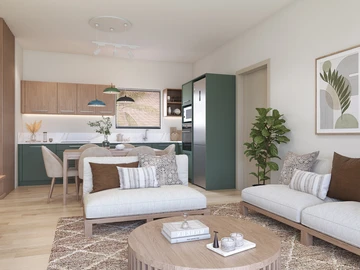 Appartement de 3 Chambres