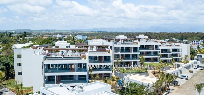 Appartement Neuf Avec Toit Terrasse Prive Vue Mer A Pointe  Aux Canonniers - Ile Maurice