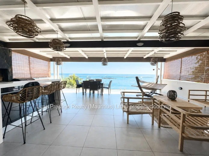 Luxury 3-Bedroom Penthouse for Rent in Pointe aux Biches | Panoramic Lagoon Views, Large Terrace & Communal Pool