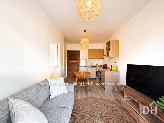 Appartement meublé d'une chambre à louer à Tamarin