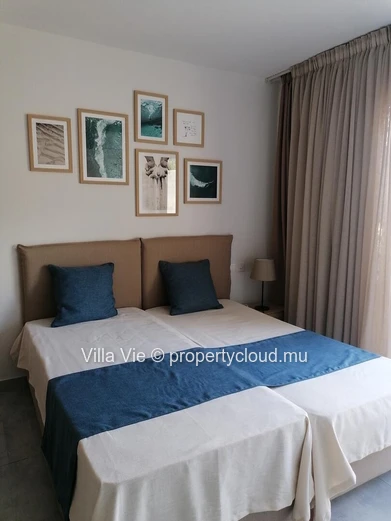 Pereybere- Splendide appartement avec vue idyllique sur le lagon
