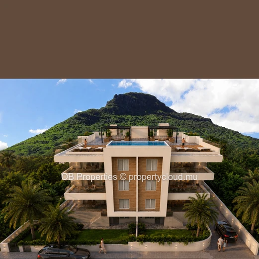 Penthouse spacieux avec vue sur mer