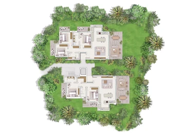 Appartement de 3 Chambres