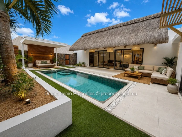 Superbes villas contemporaines neuves à proximité de la mer à Grand Baie – Ile Maurice