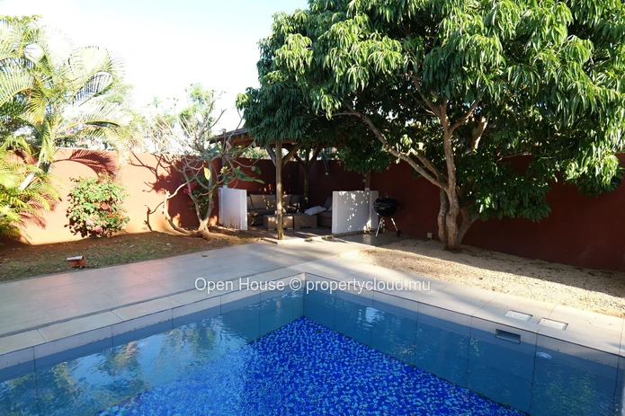 Villa meublée 4 chambres avec piscine à louer à Pointe aux Piments
