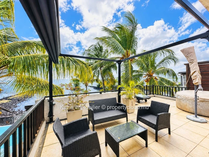 Penthouse Facing The Lagoon In Trou Aux Biches