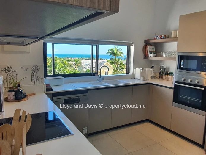 Furnished Penthouse with Private Rooftop and Sea Views