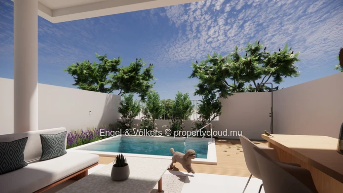 Exclusive Ground-Floor Apartment with Private Pool for Sale in Flic en Flac – Reserved for Mauritian