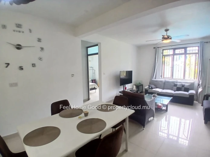 For rent in Flic en Flac | Furnished ground floor of a villa with private pool
