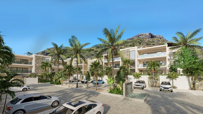 Penthouse d exception avec vue mer panoramique à Rivière Noire 245m2 habitables