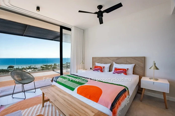 Tamarin - Penthouse 4 bedrooms with sea view